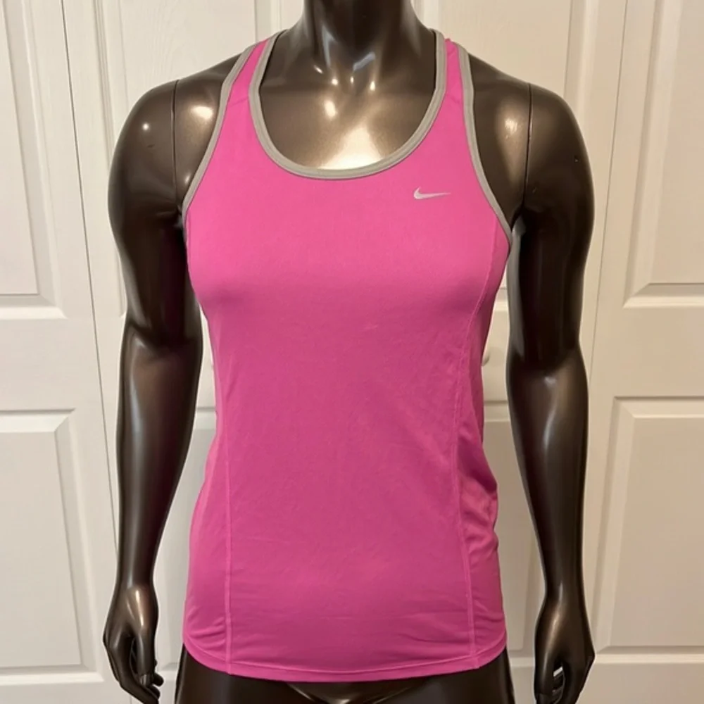 Nike Pink Dri-Fit Training Tank Size S